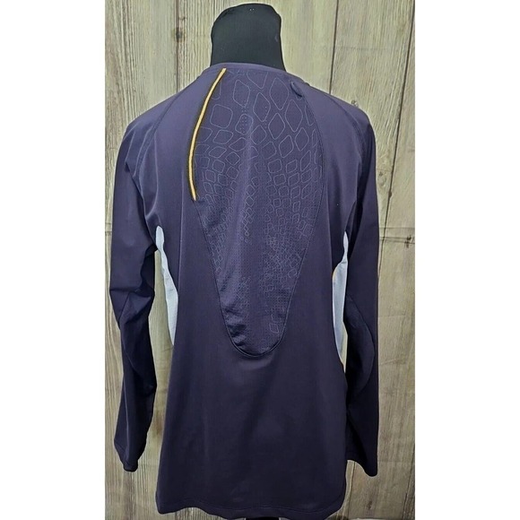 Adidas Women's Climacool Shirt Sz L Supernova Formotion V neck Purple - Picture 3 of 4